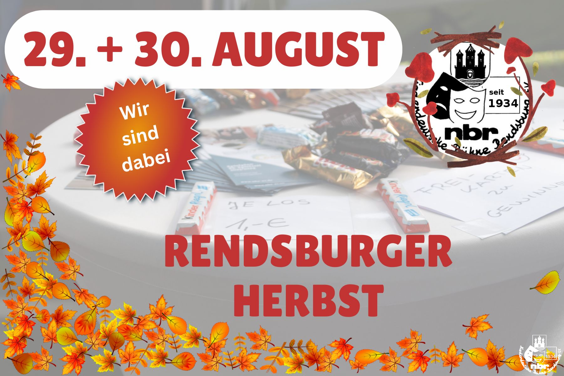 Rendsburger Herbst 2026 – Niederdeutsche Bühne Rendsburg