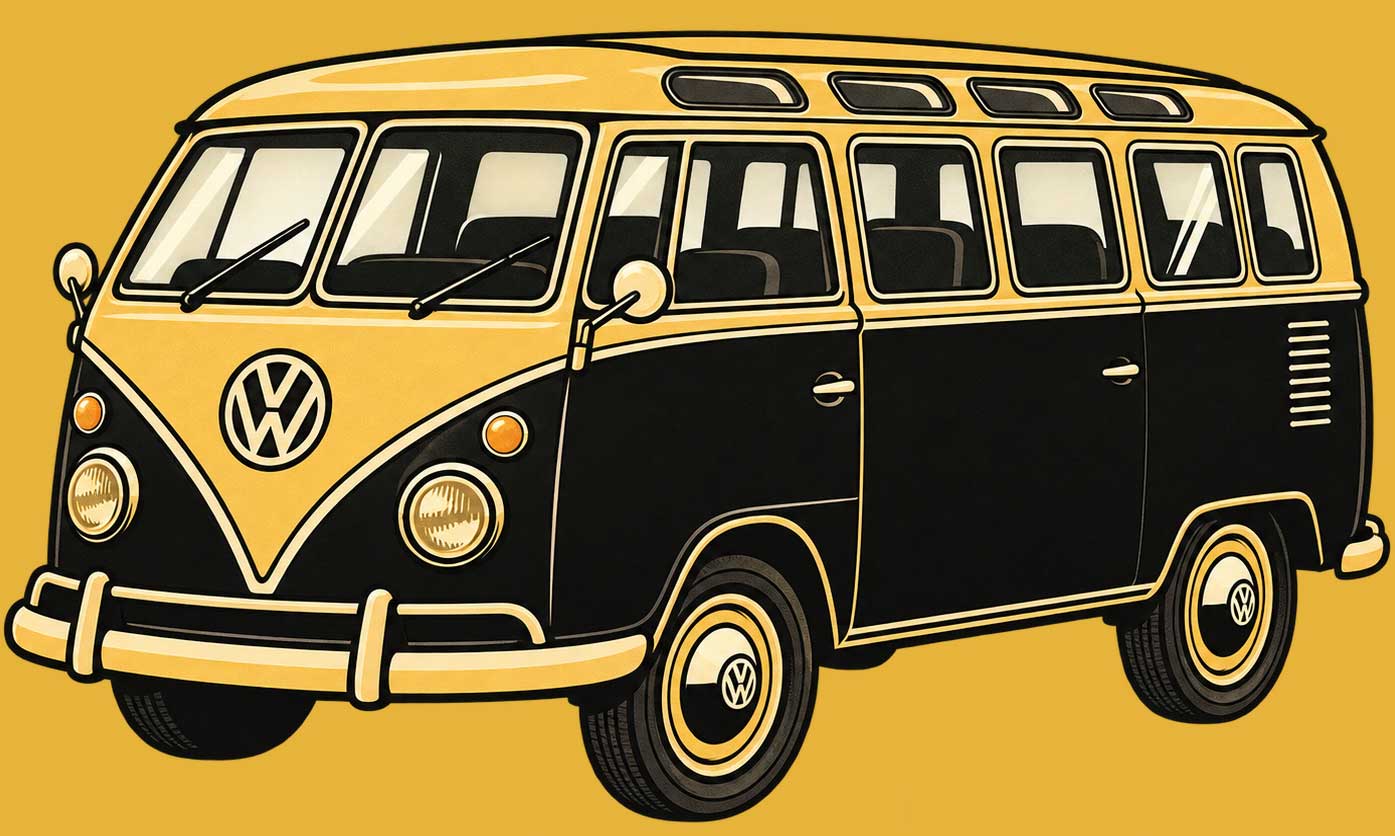 VW-Bus der Niederdeutschen Bühne Rendsburg